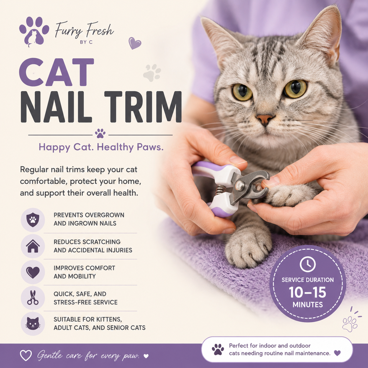 Cat nail trim